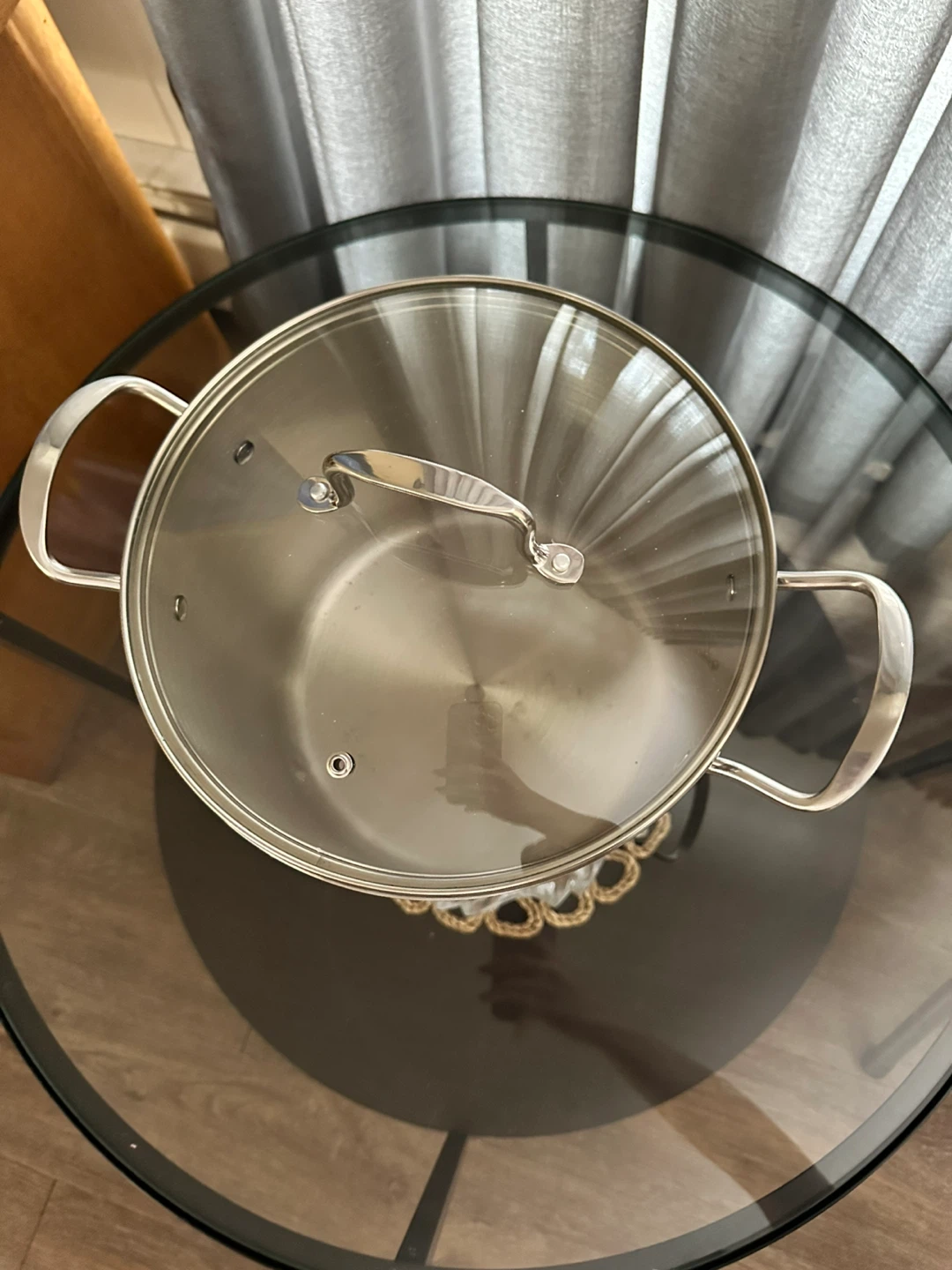 Stainless Steel Stock Pot with Lid - photo 5