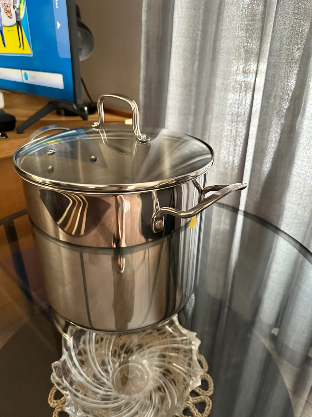 Stainless Steel Stock Pot with Lid - photo 4