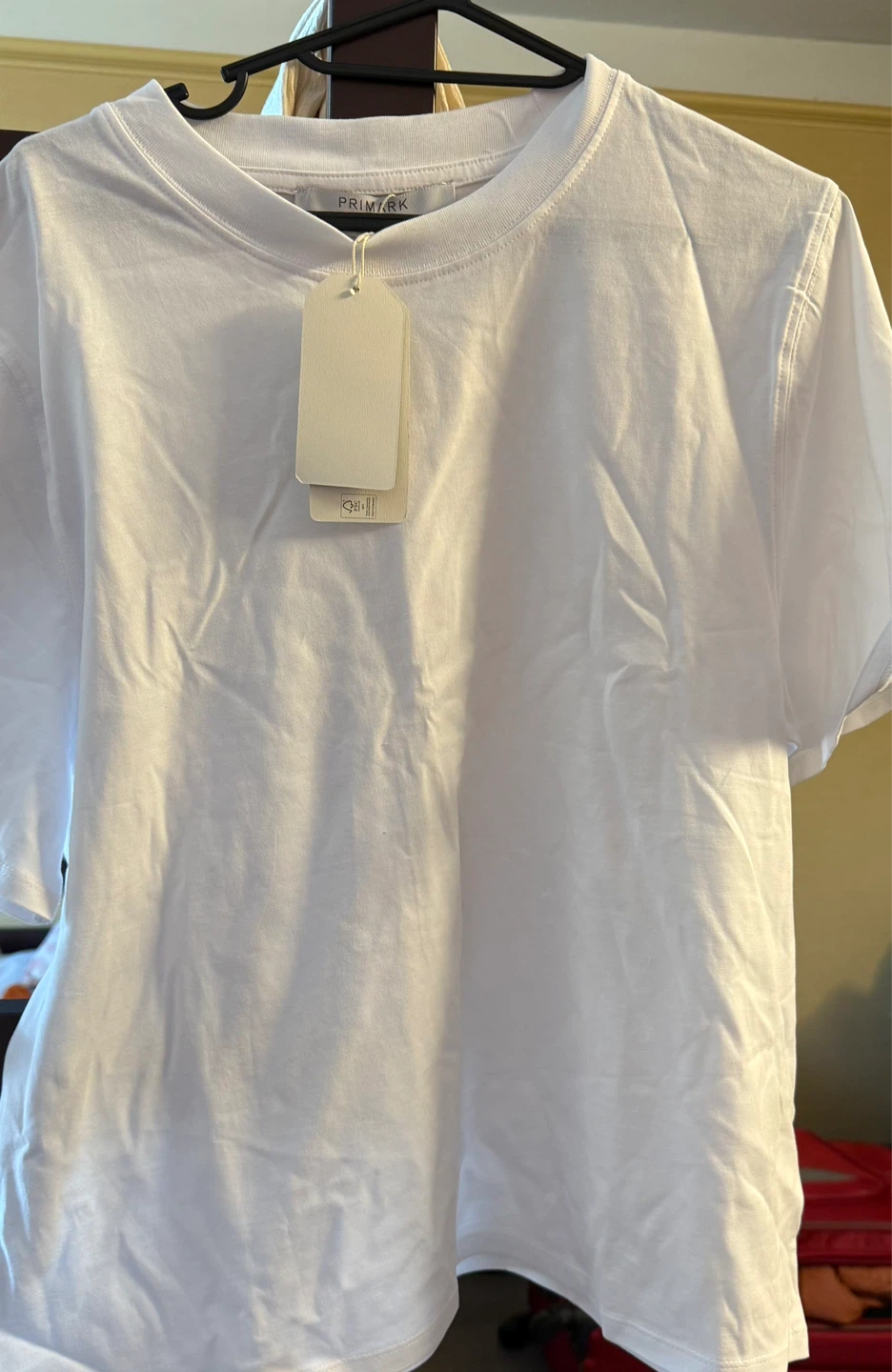 ♨️New Primark White Cotton T-Shirt / Size Large♨️