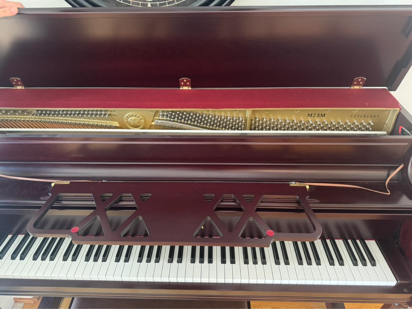 Yamaha M2 SM Upright Piano with Bench - photo 2