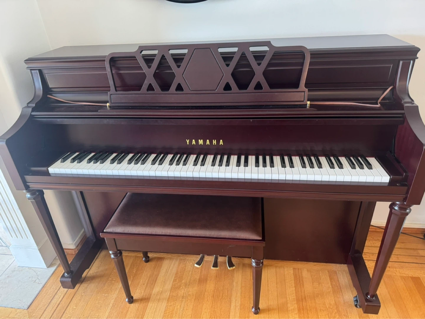 Yamaha M2 SM Upright Piano with Bench - photo 3