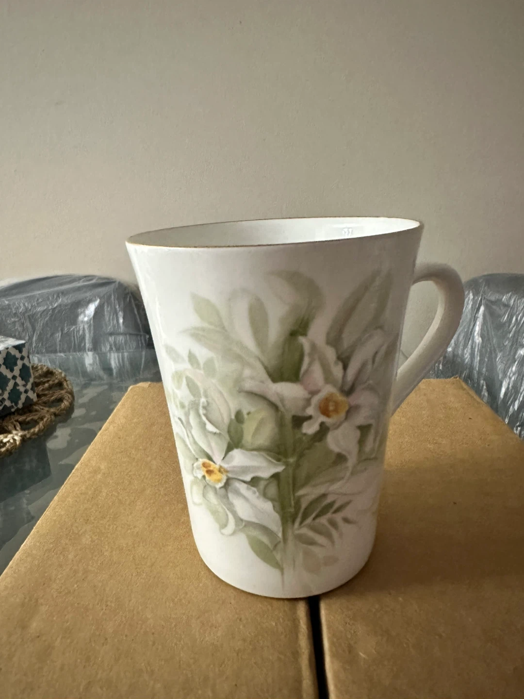 Vintage Floral Mug ( set of 6 )