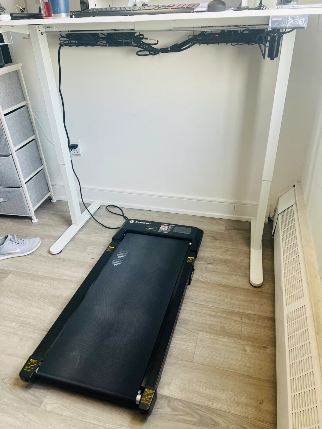 DeerRun Walking Pad Under Desk Treadmill - photo 2