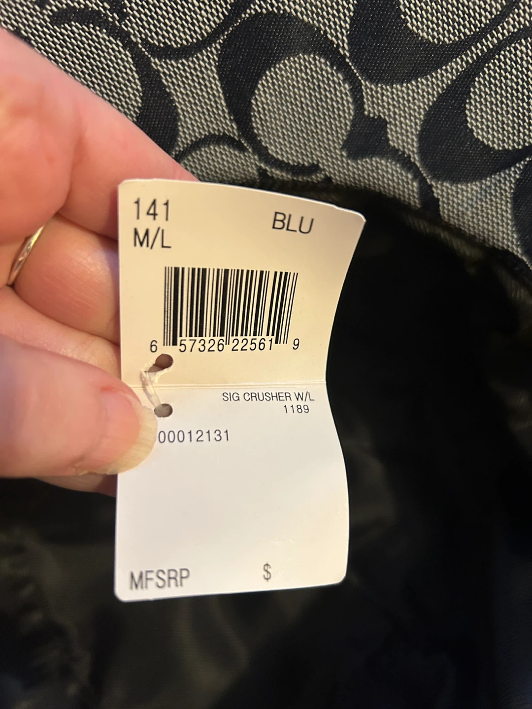 Coach Bucket Hat Blue M/L - photo 2