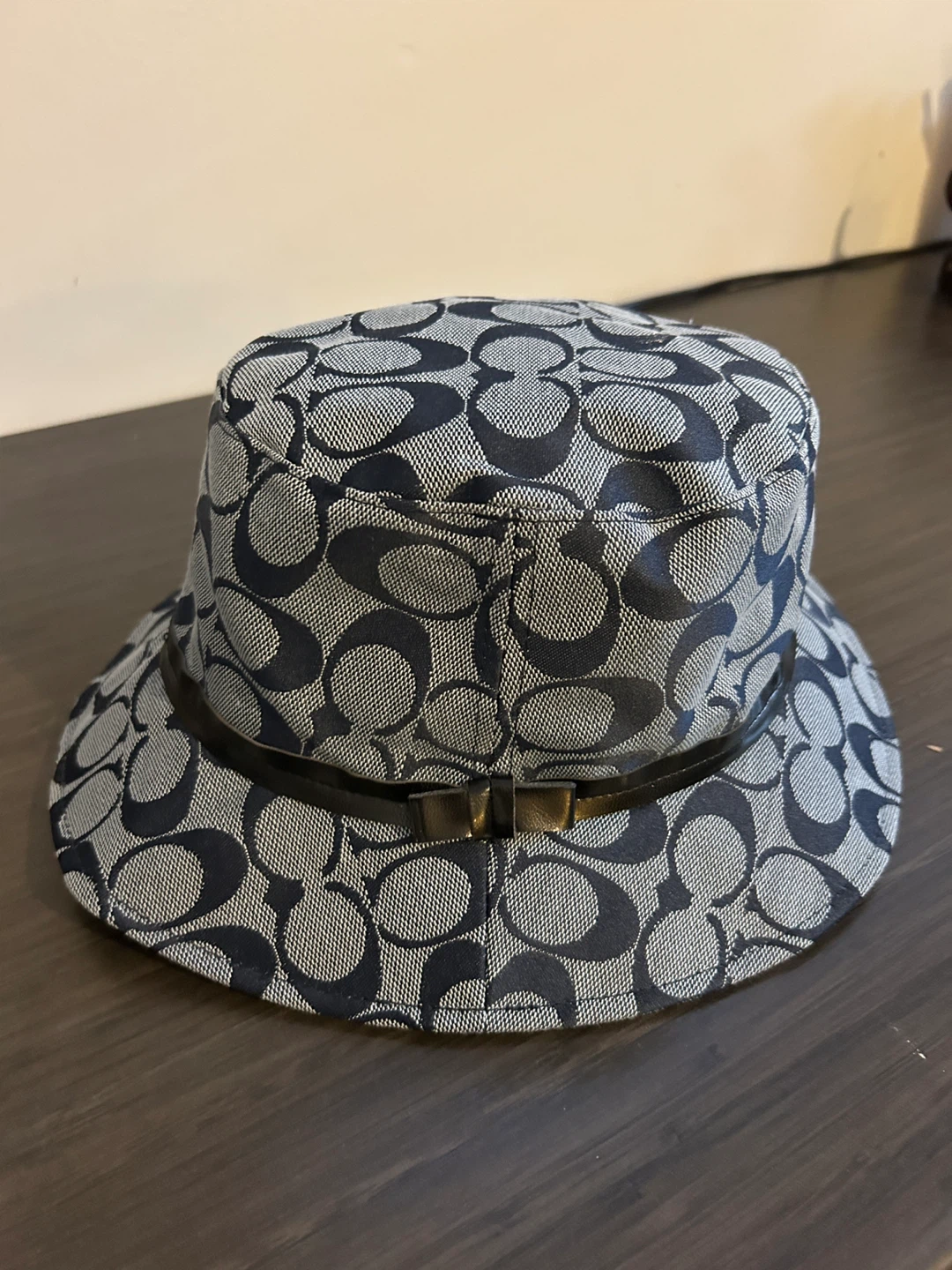 Coach Bucket Hat Blue M/L