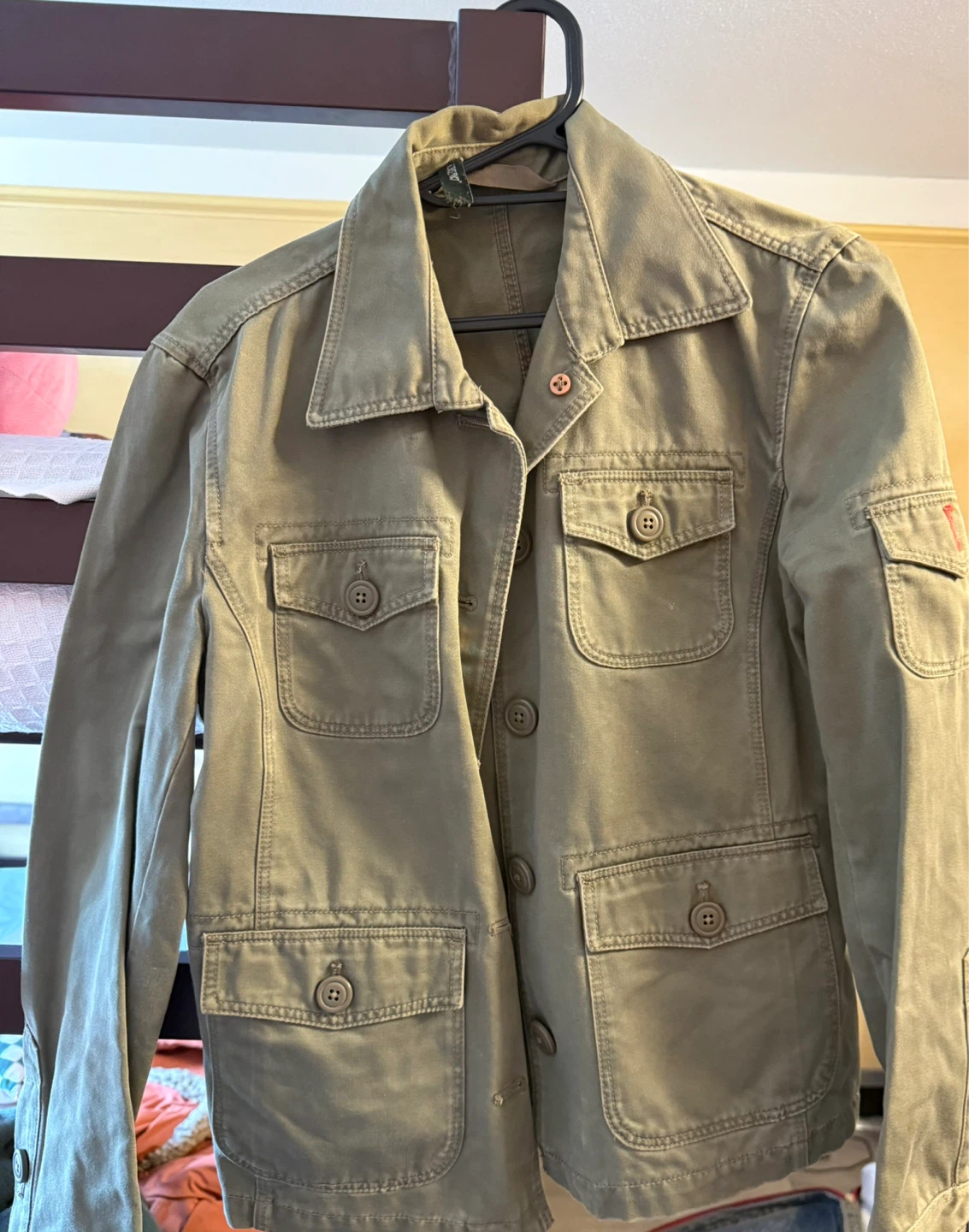 💙👌J.Crew Olive Green Utility Field Jacket - Women’s💙👌