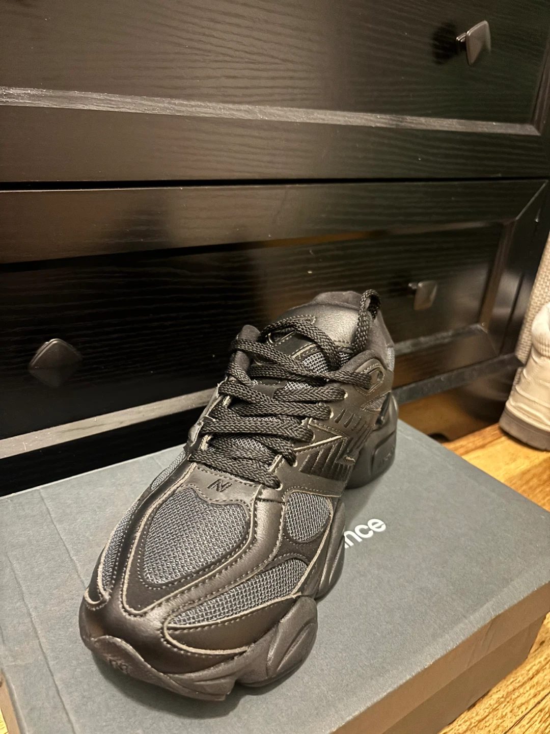 New Balance 9060 Black Sneakers Size 10.5 Men's