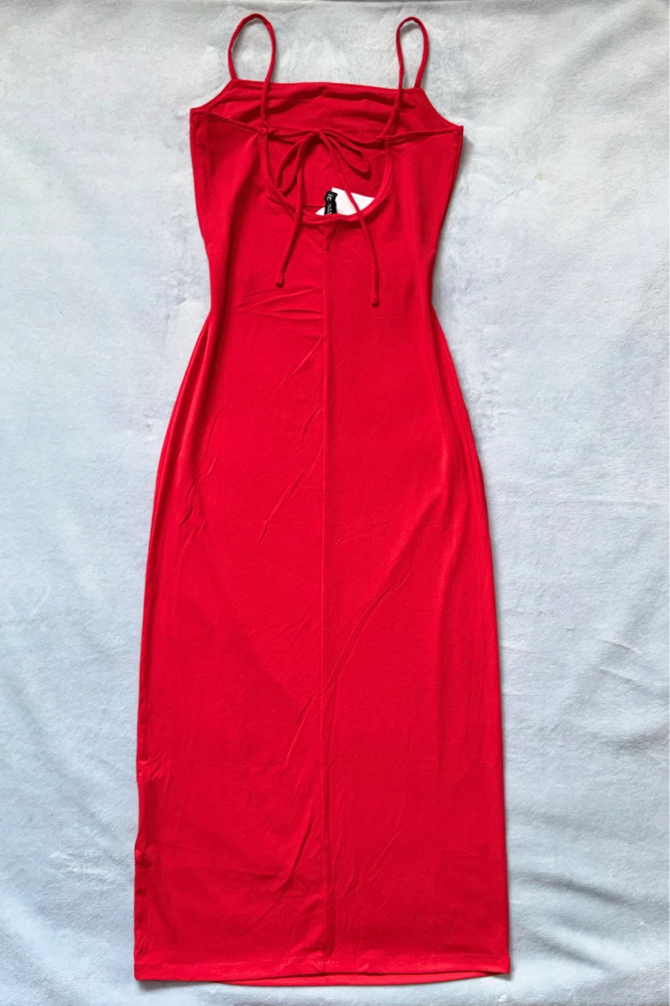 H&M Divided Red Maxi Dress