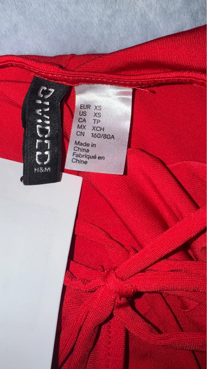 H&M Divided Red Maxi Dress - photo 3