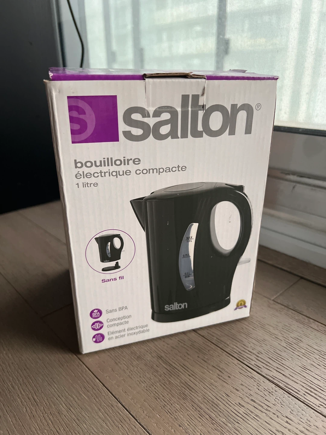 Salton Compact Electric Jug Kettle - 1 Litre - photo 2