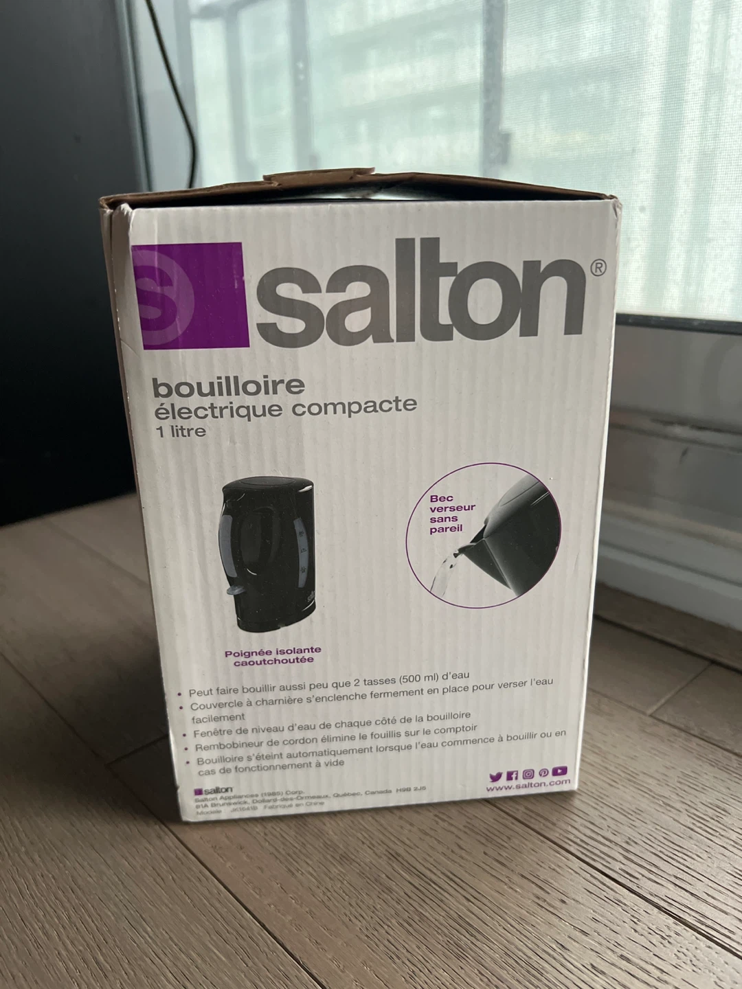 Salton Compact Electric Jug Kettle - 1 Litre - photo 3