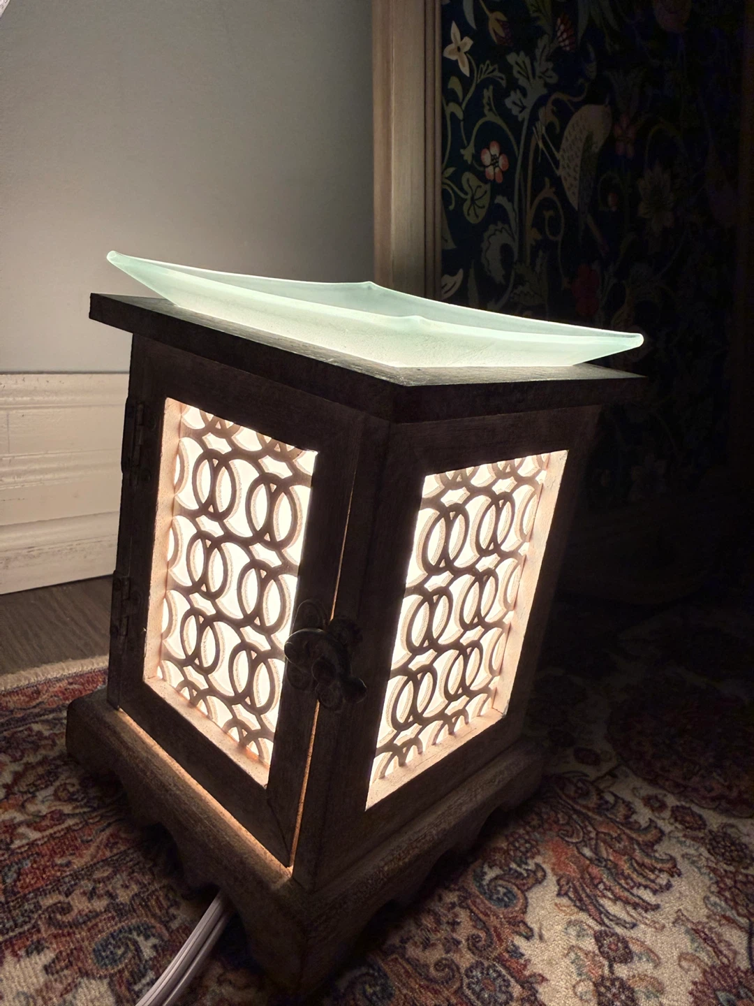 Wooden Lantern Style Wax Warmer/Diffuser