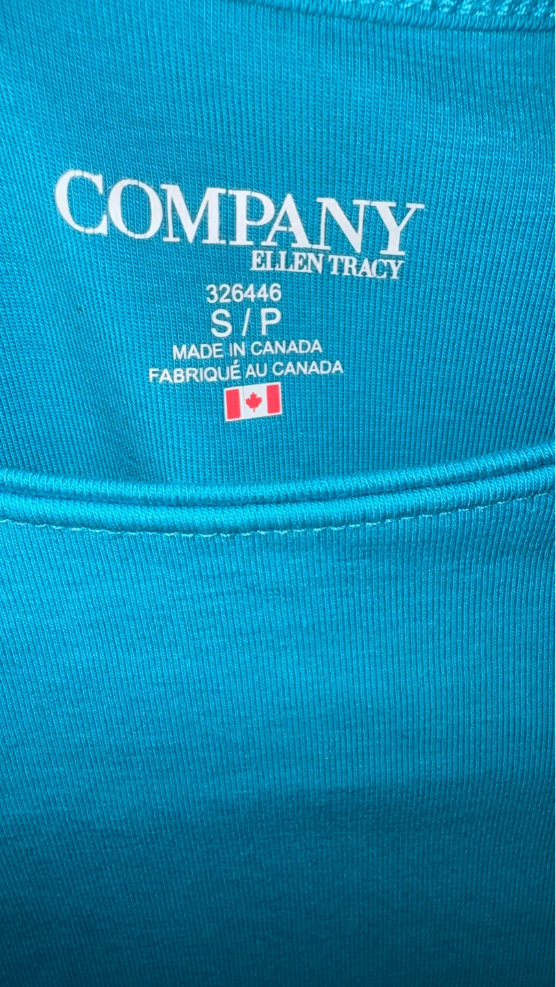 Ellen Tracy Company Blue T-Shirt Size S/P - photo 3