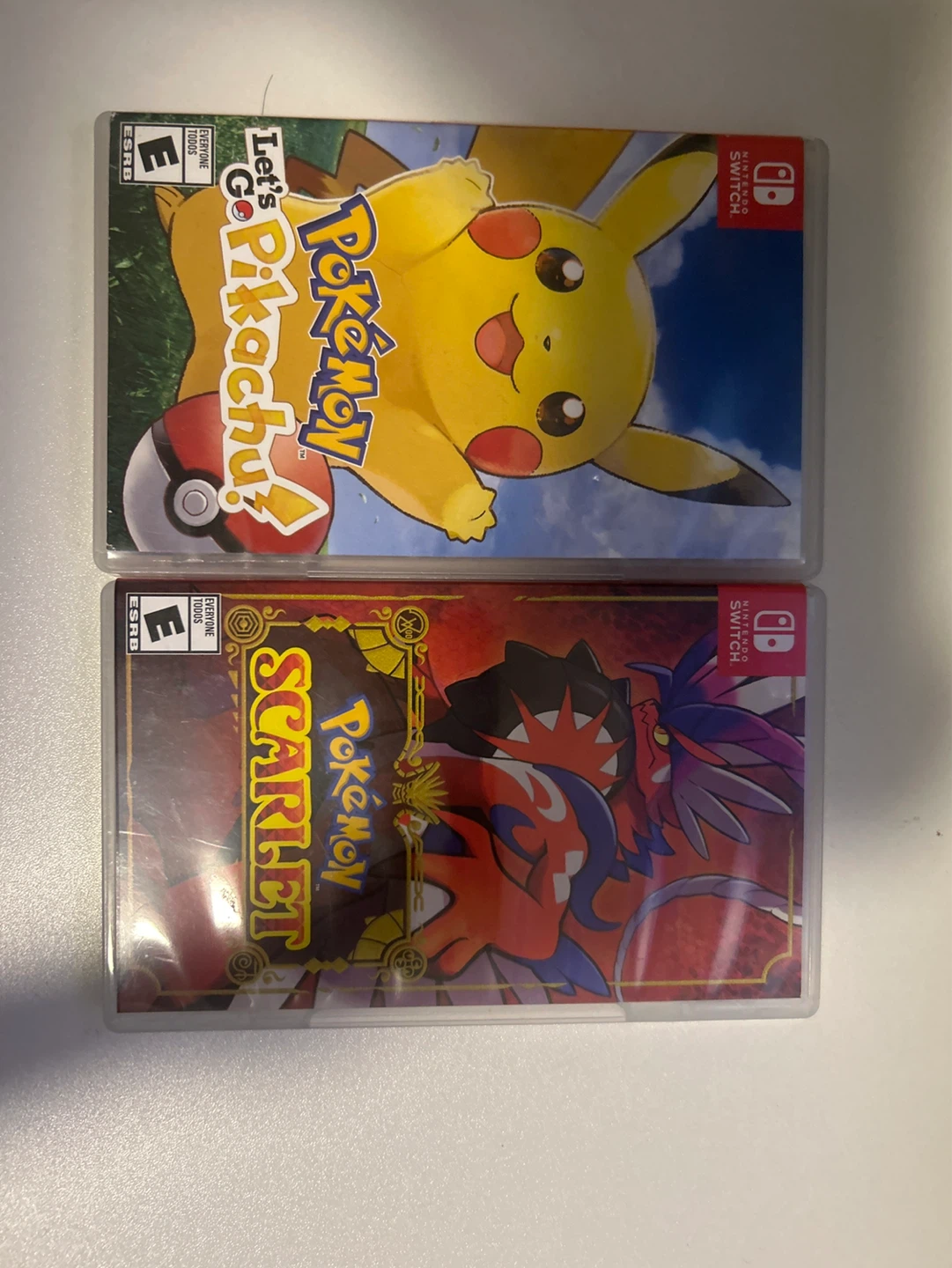 Nintendo switch Pokémon let’s go Pikachu & Scarlet