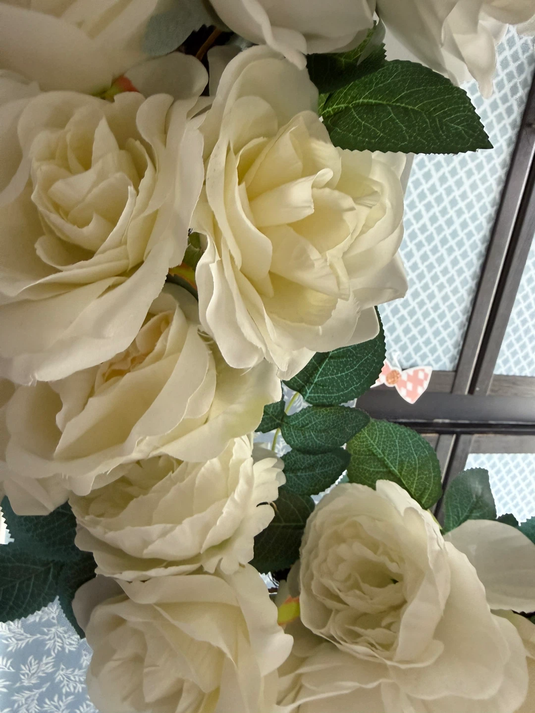 22" Cream Peony & Hydrangea Mix Wreath by Ashland - photo 4