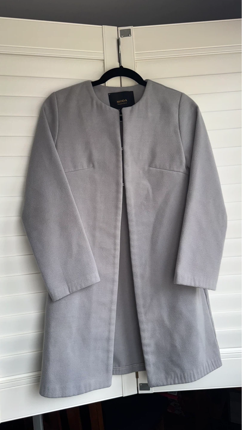 Grey Moda International Coat