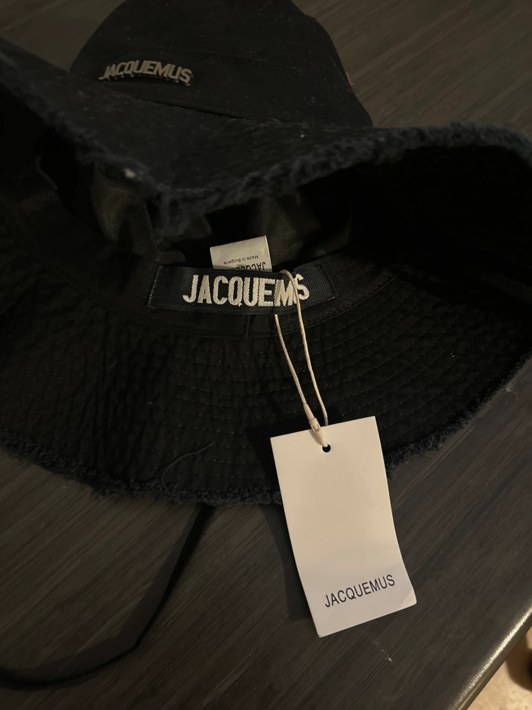 Jacquemus Black Bucket Hat - photo 2
