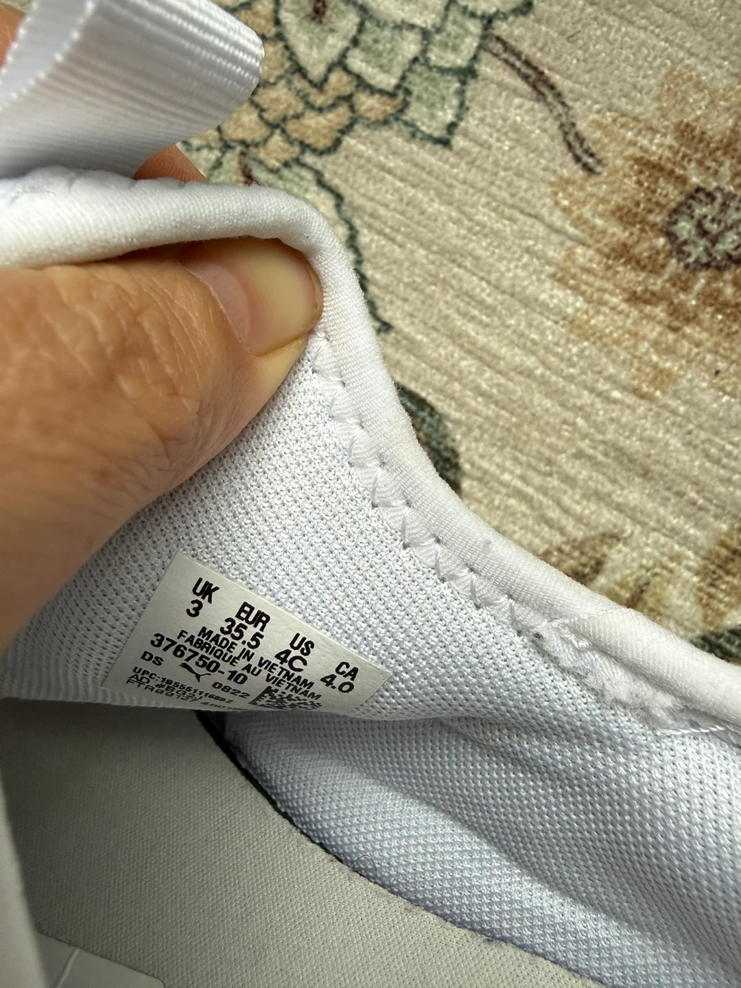 Puma White Sneakers - Size 3.5 UK / 4 US - photo 2