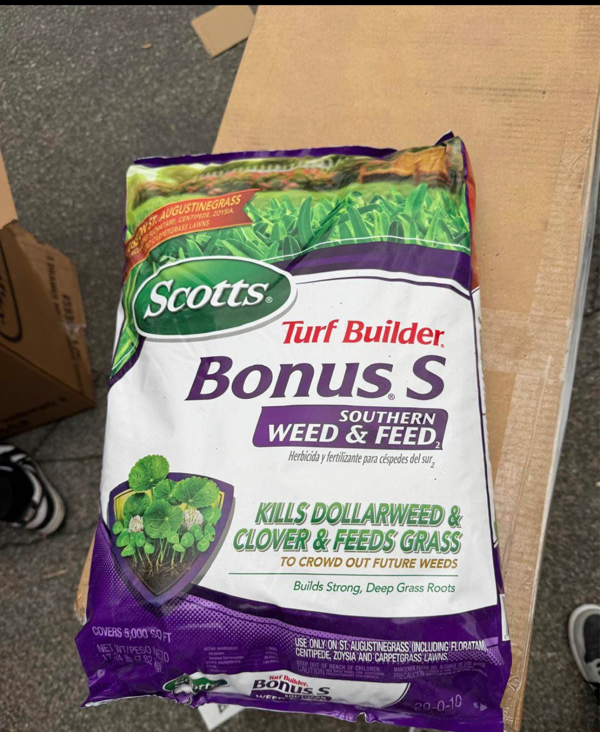 Scotts Turf Builder Bonus S Southern Weed & Feed 17.24 lb