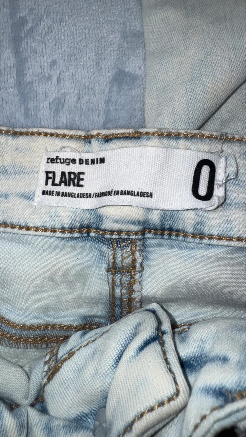 Refuge Denim Flare Jeans Size 0 - photo 3