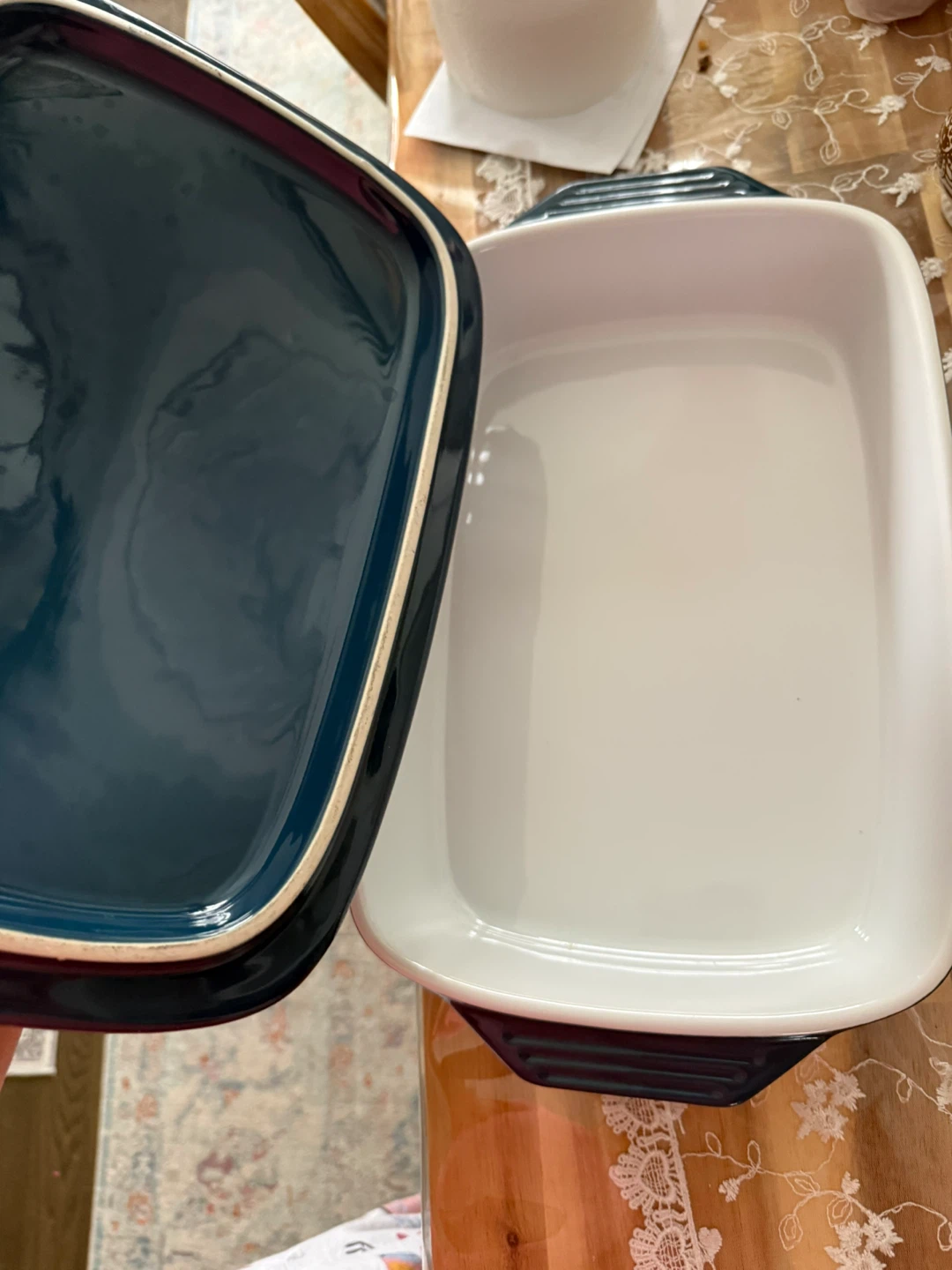 Stoneware Baking Dish with Lid