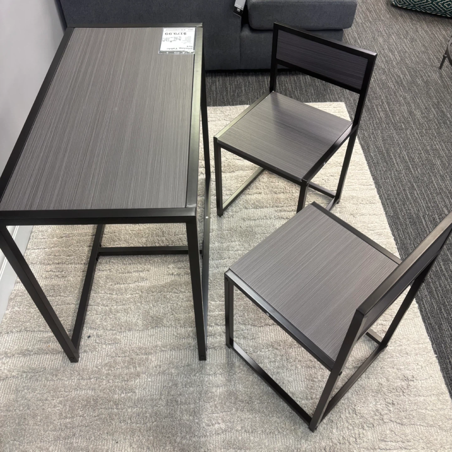 Modern Dining Set: Table with 2 Chairs - photo 3
