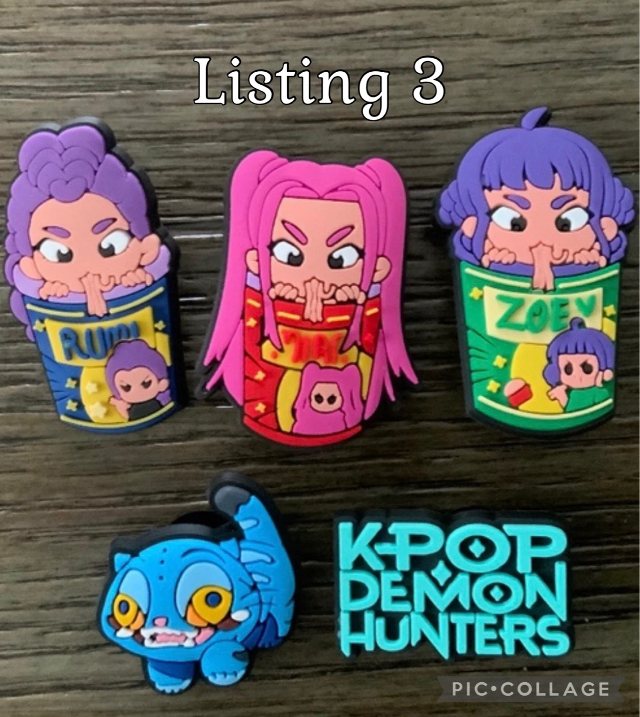 K-Pop Demon Hunters Shoe Charms