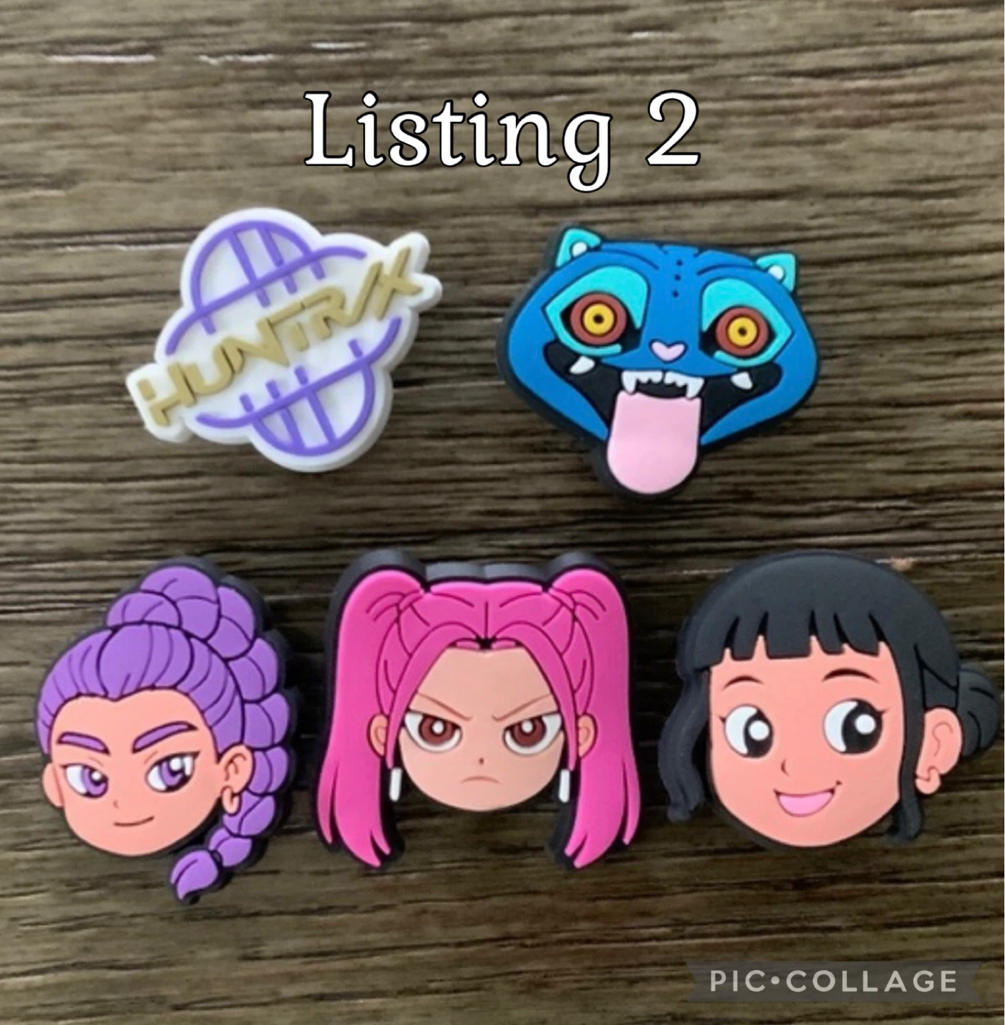 Anime Character Shoe Charms