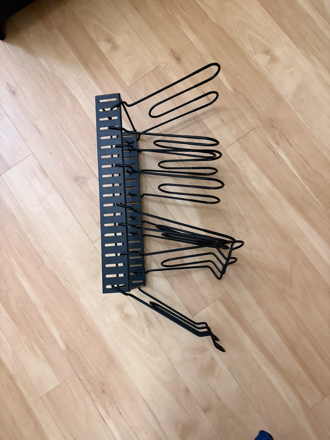 Black Metal Pan and Lid Organizer Rack - photo 2