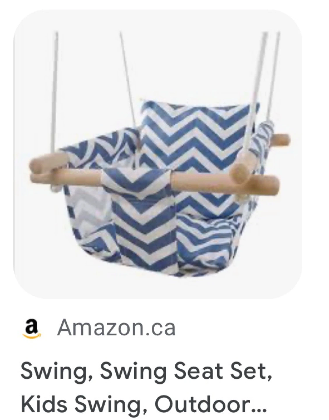 Kids Swing Seat Set