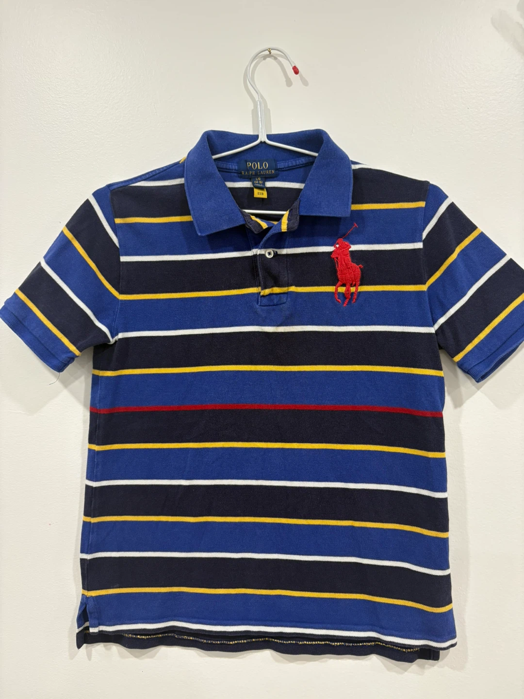 Polo Ralph Lauren Striped Polo Shirt Size L/6