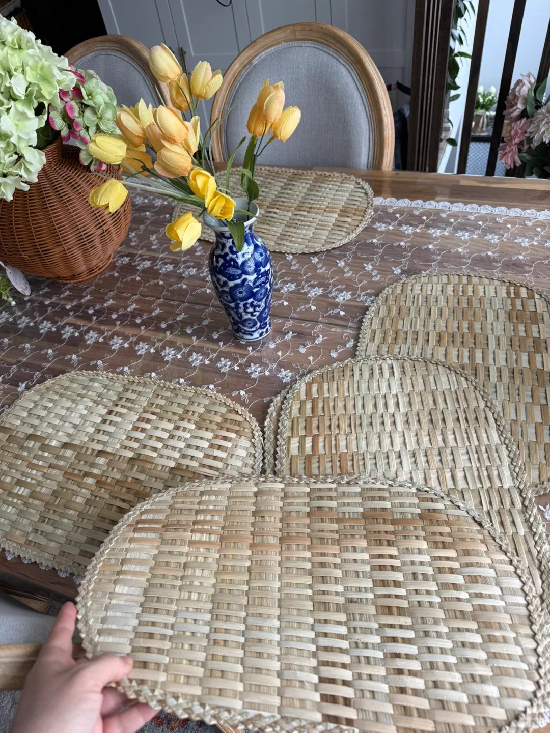 Set of 6 Woven Placemats - photo 2