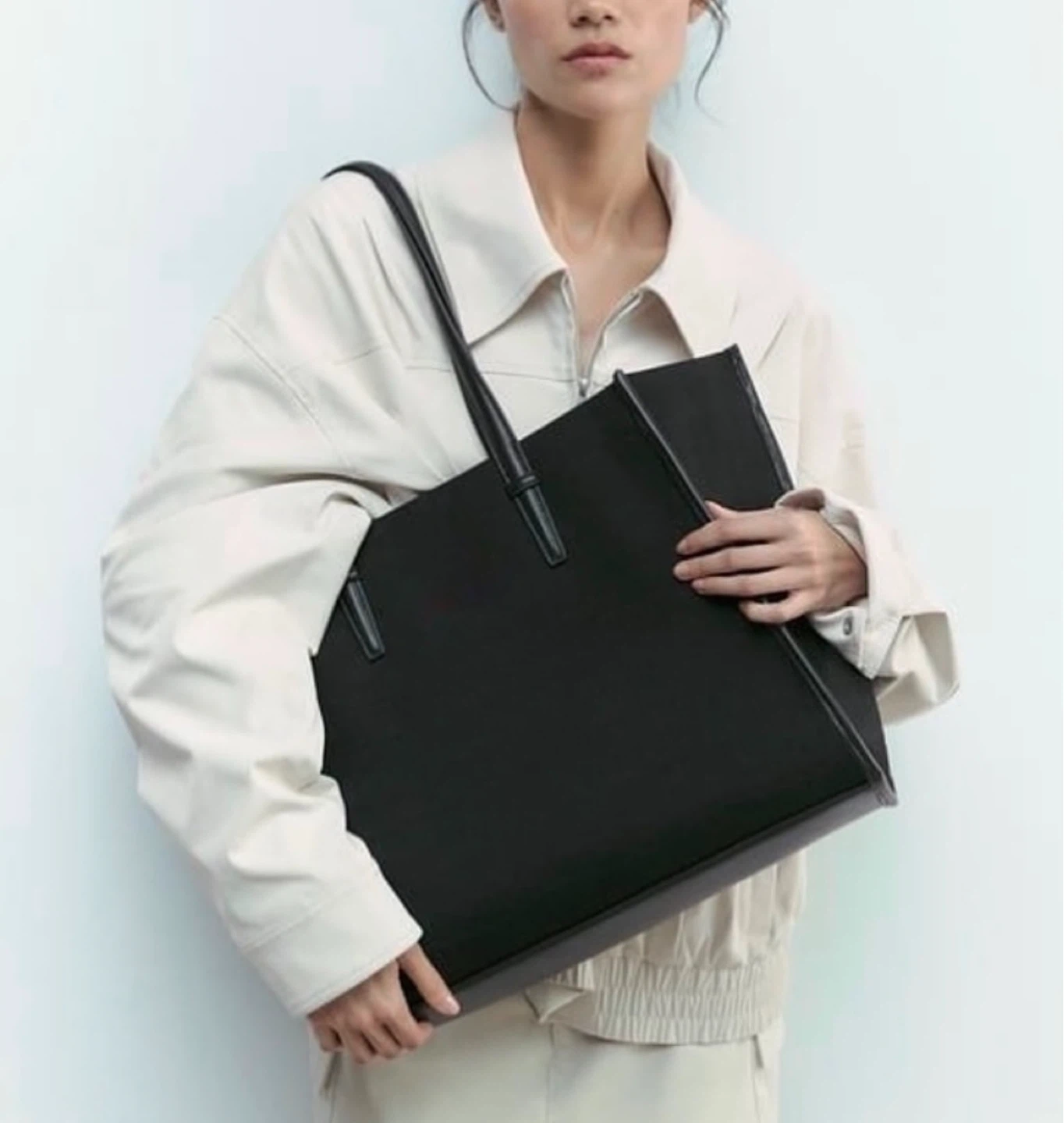 Black Zara Tote Bag - photo 3