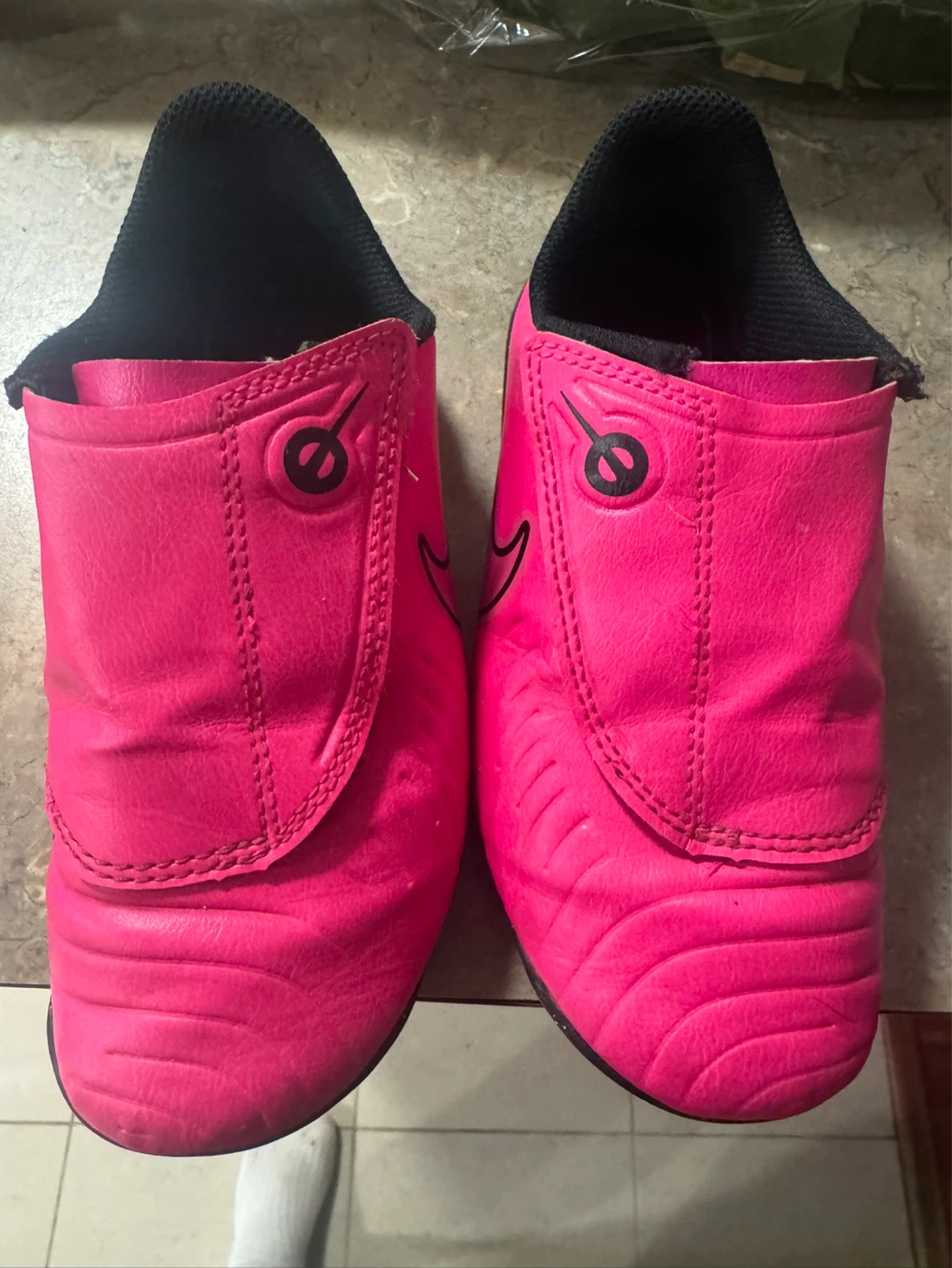 Nike Tiempo Legend 9 Club FG Soccer Cleats Pink Youth 12C - photo 2