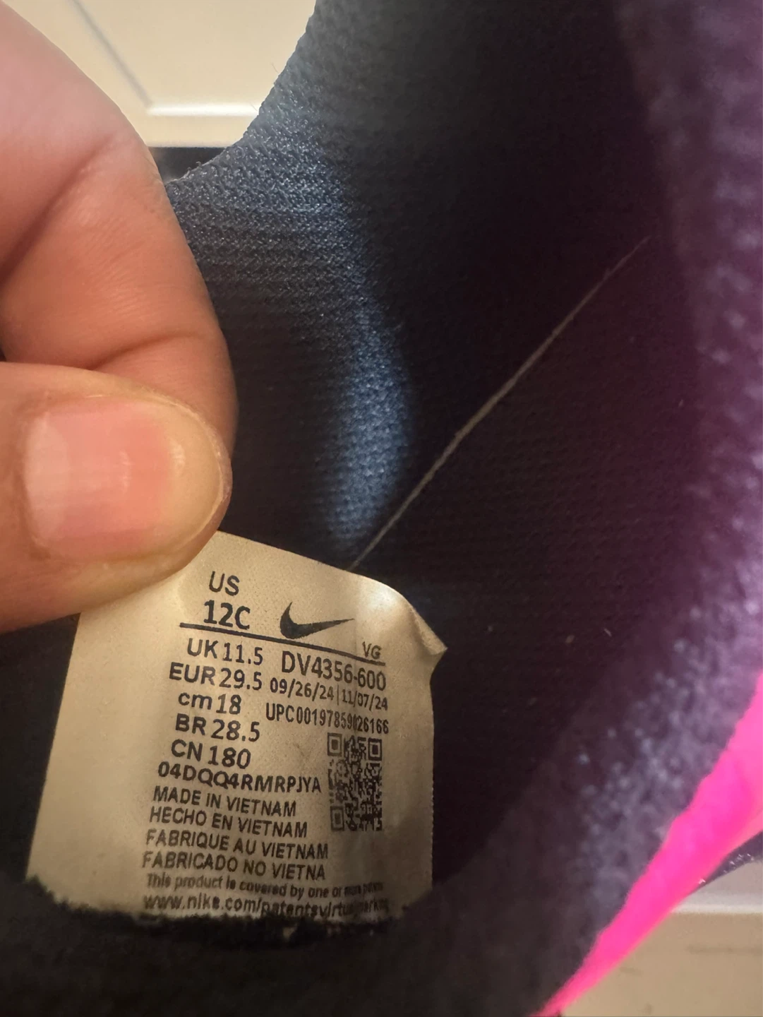 Nike Tiempo Legend 9 Club FG Soccer Cleats Pink Youth 12C - photo 4