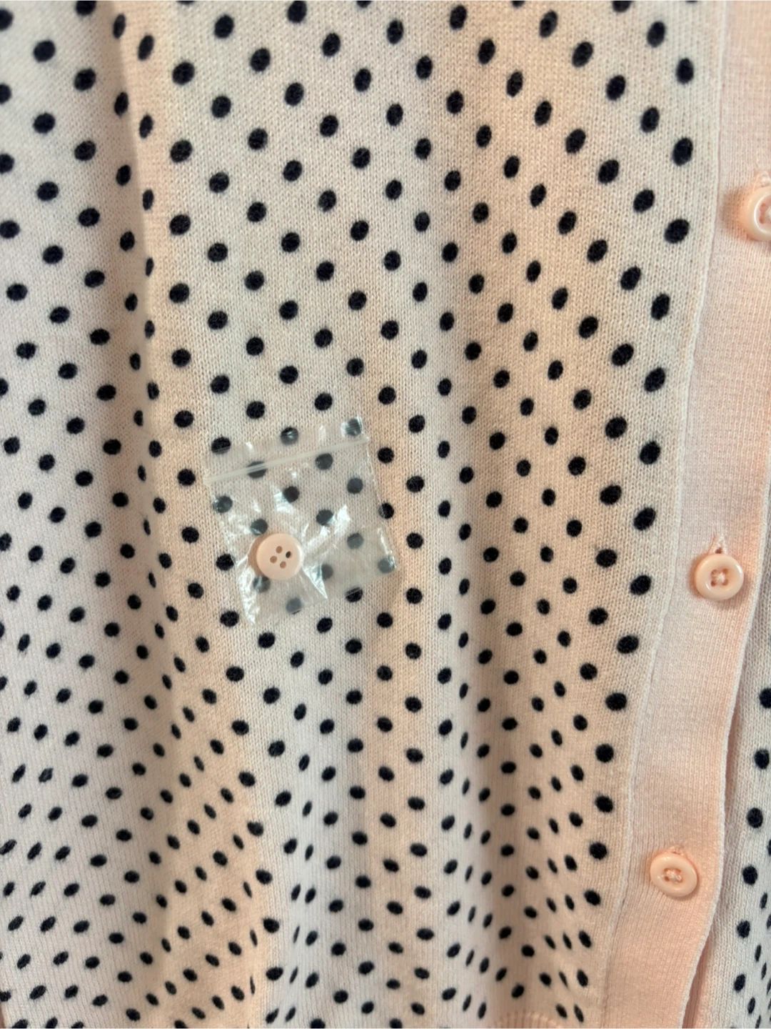 Joe Fresh Pink Polka Dot Cardigan - photo 4