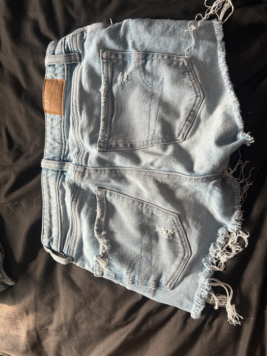 American Eagle Ripped Denim Shorts - photo 2
