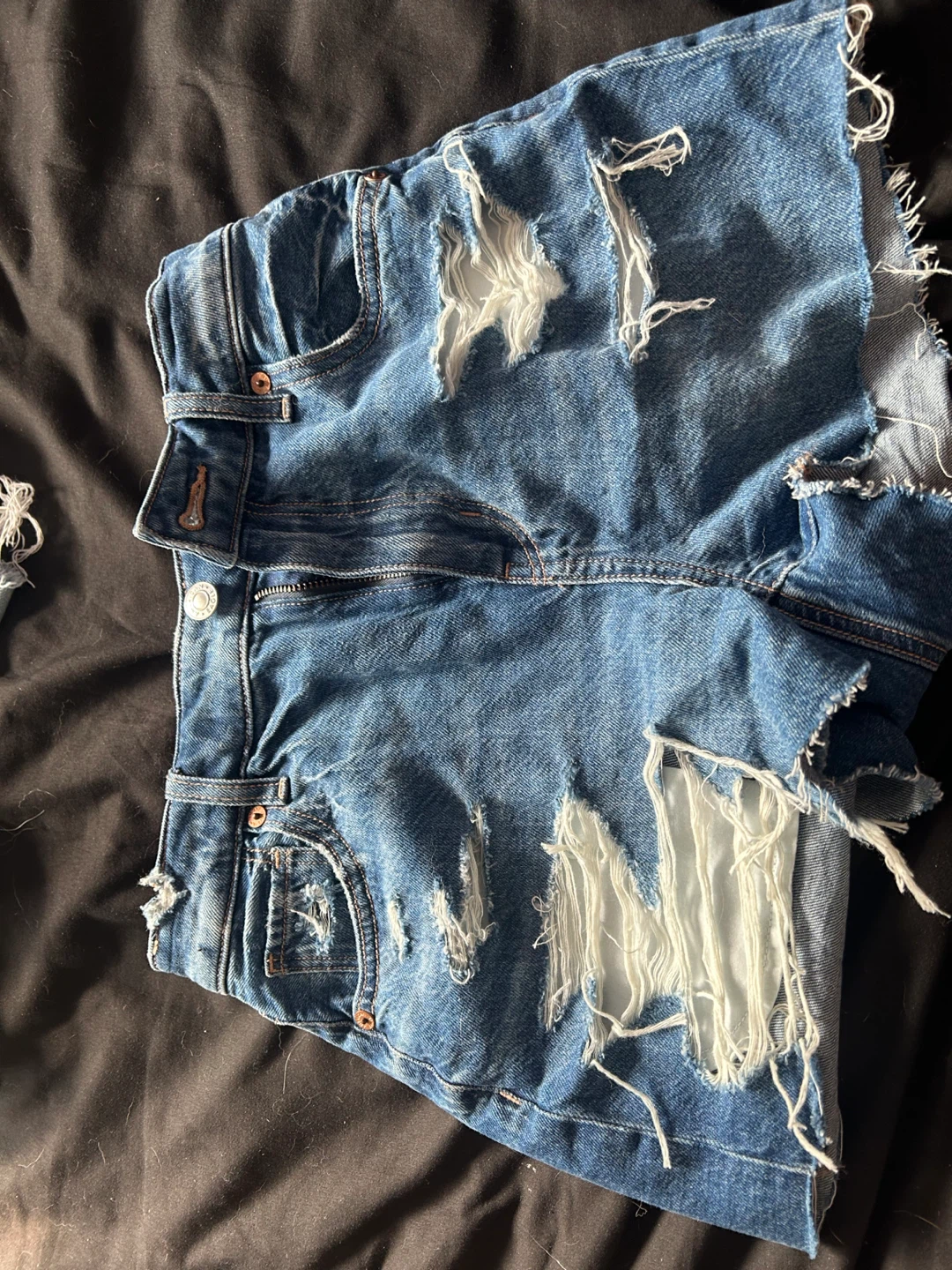 American Eagle Distressed Denim Shorts