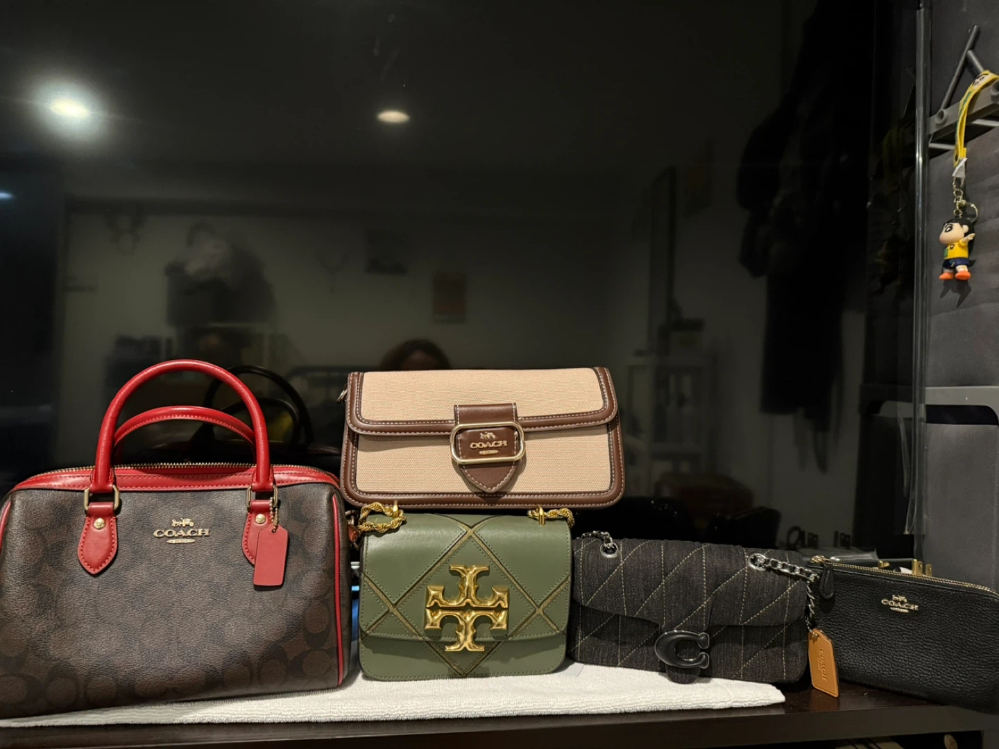 Coach and Tory Burch Handbags Bundle
