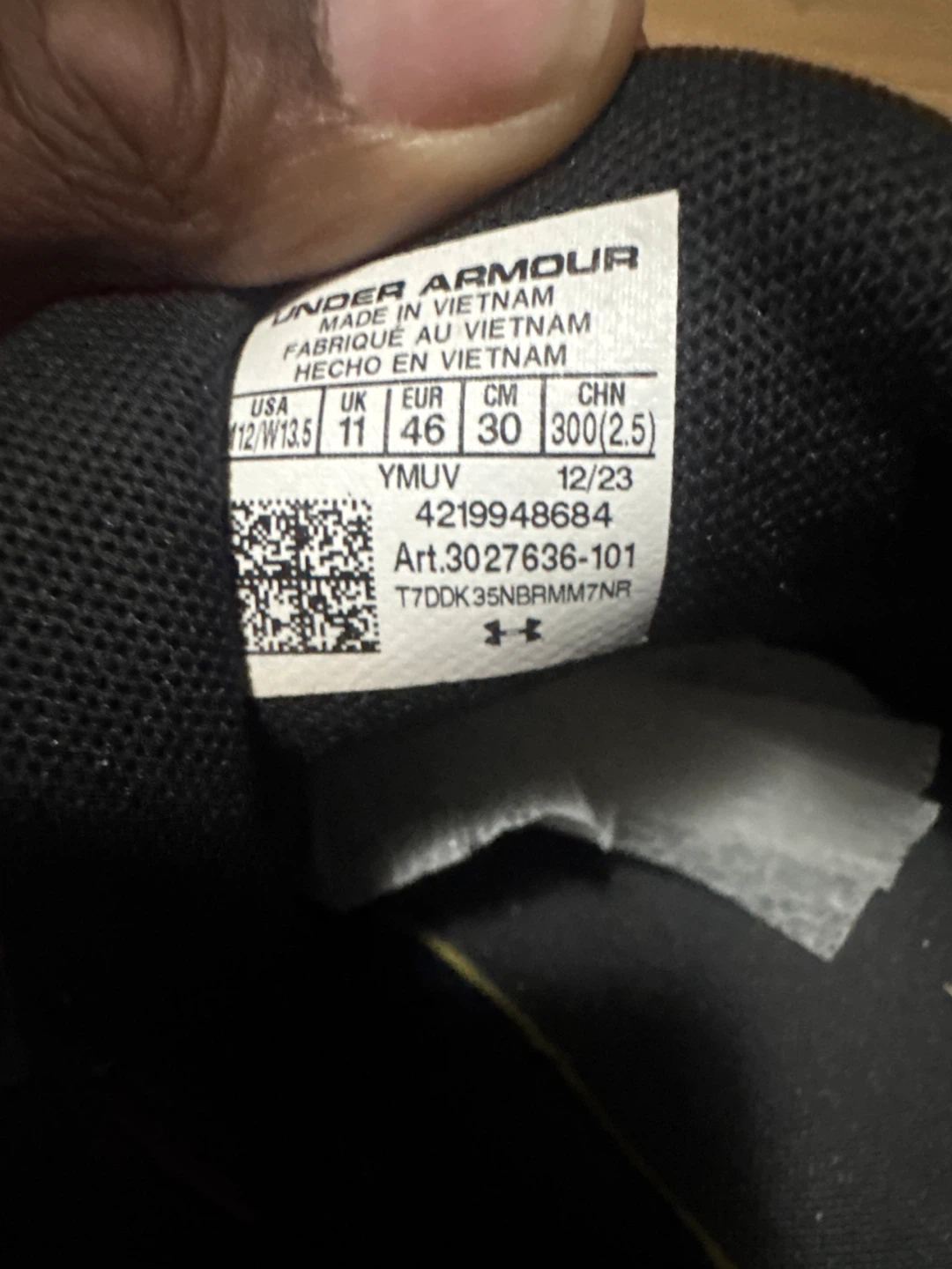 Under Armour Curry Running Shoes - Size 11 - photo 2