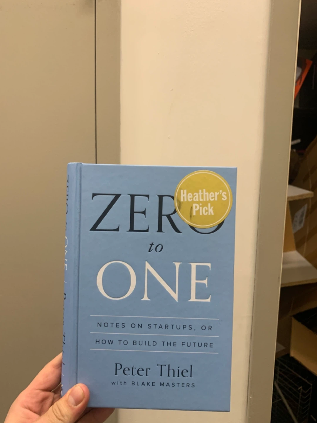 Zero to One by Peter Thiel Book
