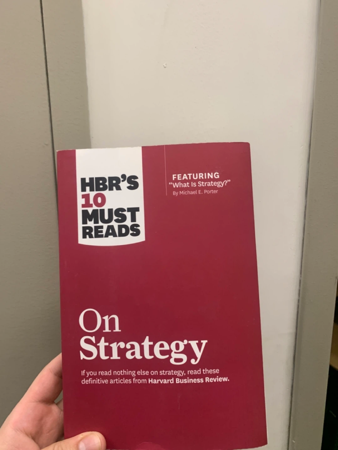 HBR's 10 Must Reads: On Strategy Book