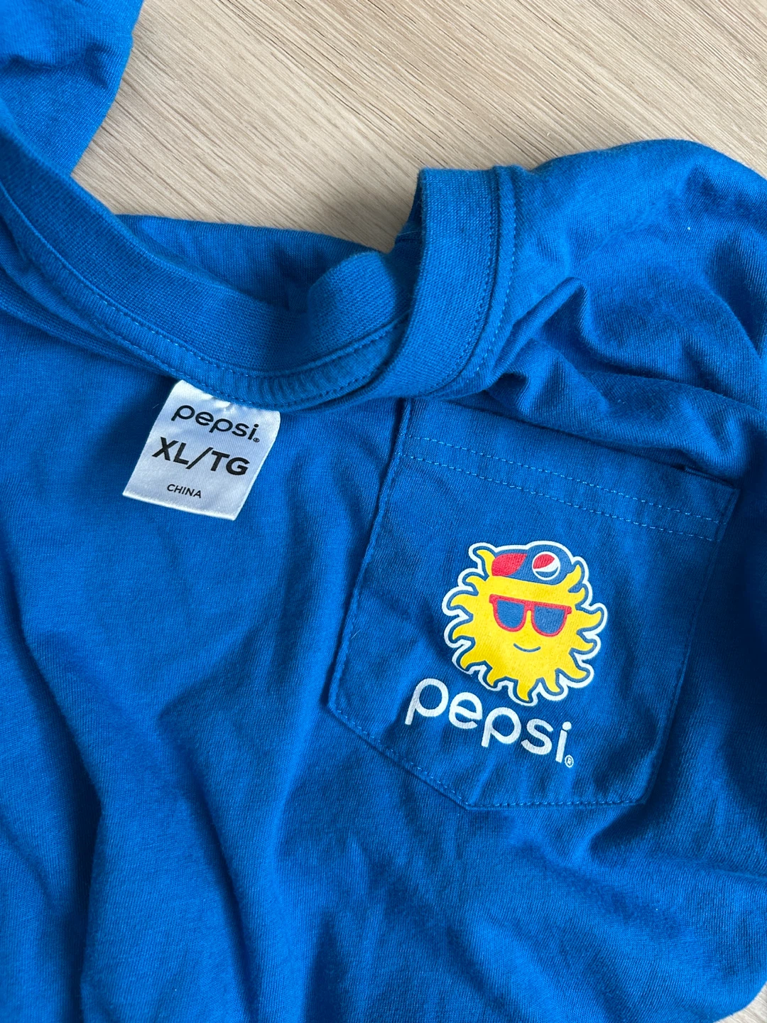 Pepsi T-Shirt XL/TG Blue 🌱