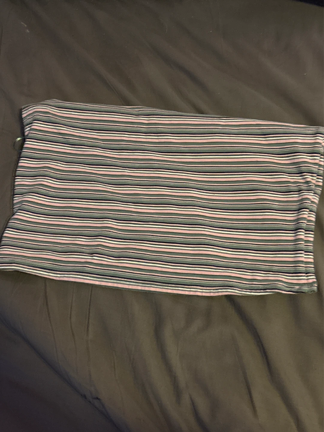 Garage Striped Tube Top