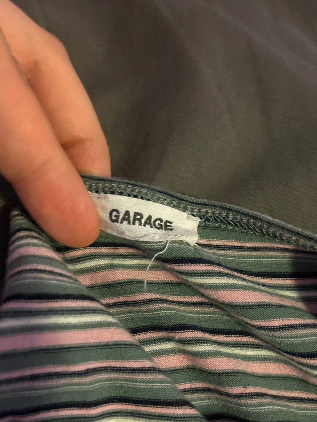 Garage Striped Tube Top - photo 2