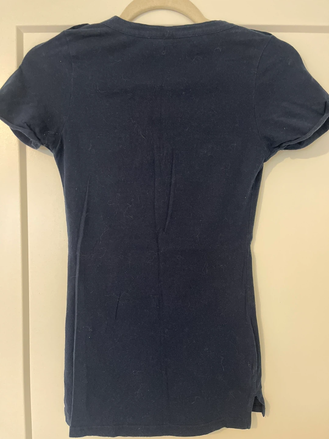 Navy fitted tshirt - photo 2
