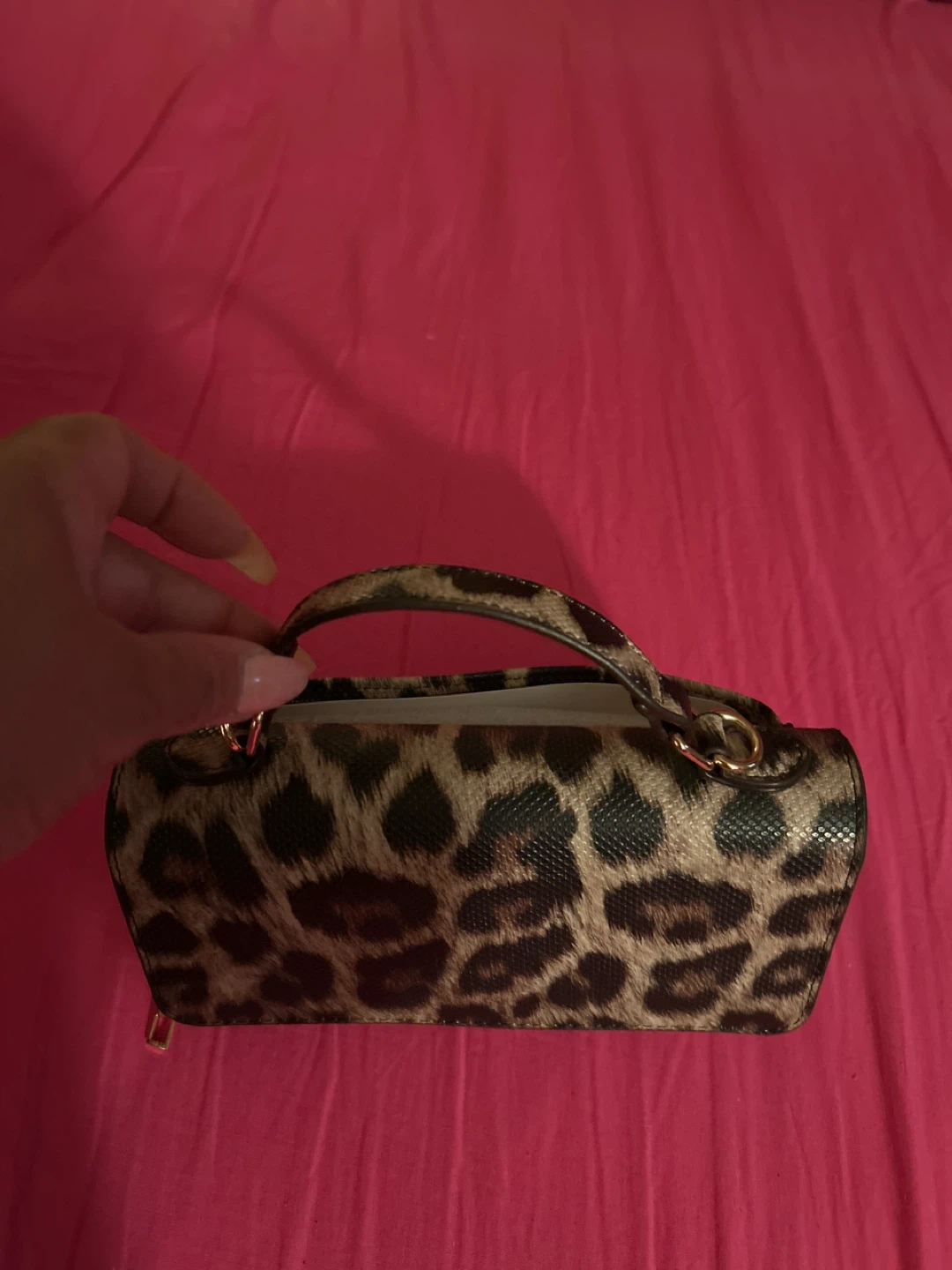 Leopard Print Tech Window Wallet Clutch - photo 3