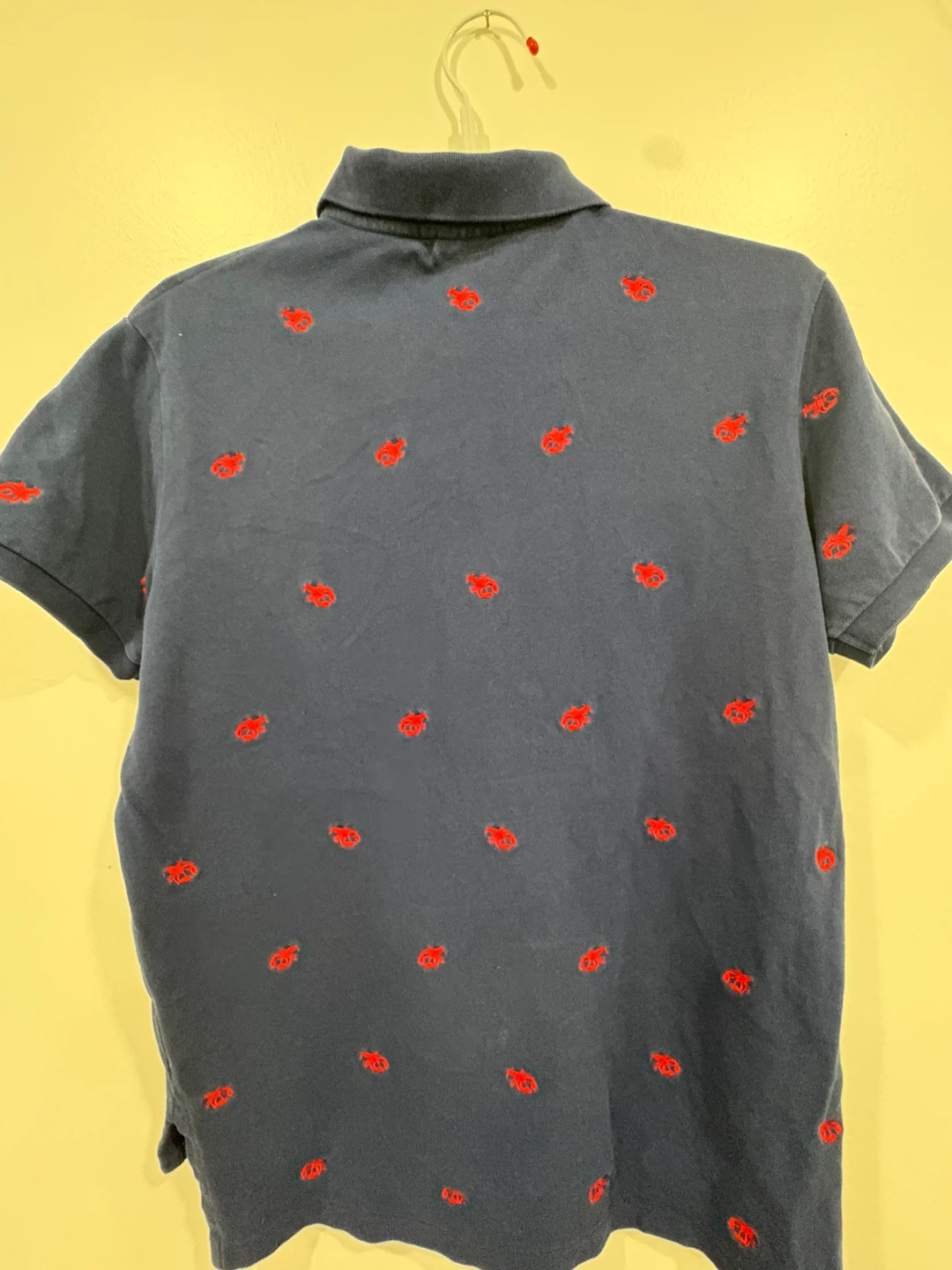 Polo by Ralph Lauren Custom Fit Navy Lobster Polo Shirt - photo 3