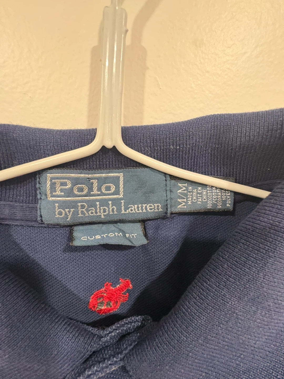 Polo by Ralph Lauren Custom Fit Navy Lobster Polo Shirt - photo 2