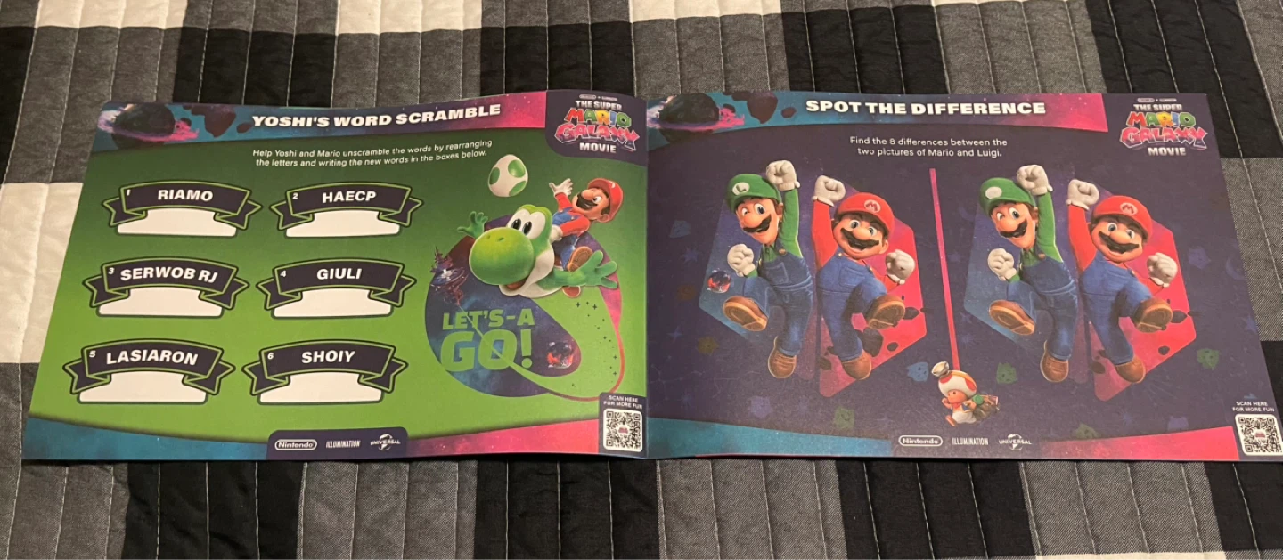 The Super Mario Bros. Movie Activity Sheet & Poster - photo 4